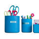 Labeltape Dymo LabelManager D1 polyester 9mm zwart op blauw