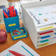 Labeltape Dymo LabelManager D1 polyester 24mm zwart op geel