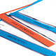 Labeltape Dymo LabelManager D1 polyester 24mm zwart op transparant