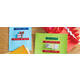 Reliëftape Dymo embossing vinyl 9mm wit op rood