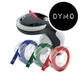 Reliëftape Dymo embossing vinyl 9mm assorti 3 stuks