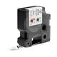 Labeltape Dymo Rhino industrieel nylon 19mm zwart op wit