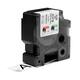 Labeltape Dymo Rhino industrieel nylon 24mm zwart op wit