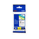 Labeltape Brother P-touch TZe-111 standaard 6mm zwart op transparant