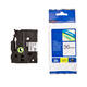 Labeltape Brother P-touch TZe-161 standaard 36mm zwart op transparant
