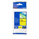 Labeltape Brother P-touch TZe-661 standaard 36mm zwart op geel