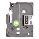 Labeltape Brother P-touch TZe-325 standaard 9mm wit op zwart