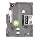 Labeltape Brother P-touch TZe-335 standaard 12mm wit op zwart