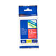 Labeltape Brother P-touch TZe-435 standaard 12mm wit op rood