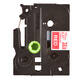 Labeltape Brother P-touch TZe-435 standaard 12mm wit op rood