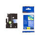 Labeltape Brother P-touch TZe-535 standaard 12mm wit op blauw