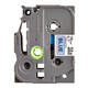 Labeltape Brother P-touch TZe-541 standaard 18mm zwart op blauw