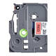 Labeltape Brother P-touch TZe-431 standaard 12mm zwart op rood