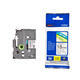 Labeltape Brother P-touch TZe-241 standaard 18mm zwart op wit
