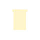 T-kaart Djois formaat 3 77mm beige 100 stuks