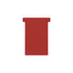 T-kaart Djois formaat 3 77mm rood 100 stuks