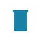 T-kaart Djois formaat 3 77mm blauw 100 stuks