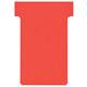 T-kaart Nobo nr.2 48mm rood 100 stuks
