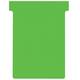 T-kaart Nobo nr.3 80mm groen 100 stuks