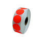 Etiket 35x35mm rond fluor rood permanent k45, 2000rl