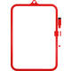 Whiteboard 19x26cm blanco/ruit met marker/wisser