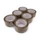 Verpakkingstape 48mmx66m pvc bruin