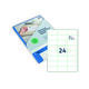 Etiket Rillprint 70x37mm 2400st