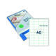 Etiket Rillprint 52.5x29.77mm 40st hittebestendig (1000)