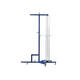 Topveldispenser verticaal blauw