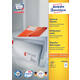 Etiket Avery 3474-200 70x37mm wit 4800 stuks
