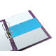 Scheidingsstrook Oxford Duo 240x105mm blauw 60 stuks