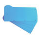Scheidingsstrook Oxford Duo 240x105mm blauw 60 stuks