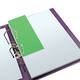 Scheidingsstrook Oxford Duo 240x105mm groen 60 stuks