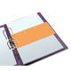 Scheidingsstrook Oxford duo 240x105mm oranje 60 stuks
