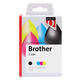 Inktcartridge Quantore alternatief tbv Brother LC-223 zwart + 3 kleuren