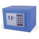 Kluis Pavo mini elektronisch 230x170x170mm blauw