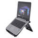 Laptopstandaard Kensington easyriser cooling zwart