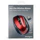 Muis Kensington Pro Fit draadloos rood