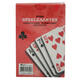 Speelkaarten premium rood