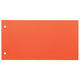 Scheidingsstrook Quantore 230x120mm oranje 250 stuks