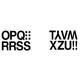 Etiket HERMA 4188 33mm letters O-Z zwart 16 stuks