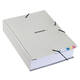 Dossiermap Djois Extension File 70mm 335gr grijs