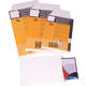Envelop CleverPack karton A5 176x250mm wit pak à 5 stuks