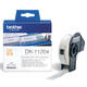 Etiket Brother DK-11204 multifunctioneel 17x54mm 1 rol á 400 stuks wit