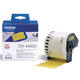 Etiket Brother DK-44605 doorlopend 62mm 1 rol á 30m geel