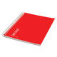 Schrift Qbasic dictaat A5 spiraal lijn 160blz 70gr rood