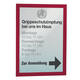 Duraframe Durable 487303 A3 rood 2 stuks