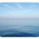 Muismat Fellowes natuur collectie blauwe oceaan 228x203mm