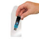USB hoes Djois 52.5x90mm met sluiting zelfklevend transparant