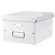 Opbergdoos Leitz Click & Store WOW middel gerecycled karton 281x200x370mm wit